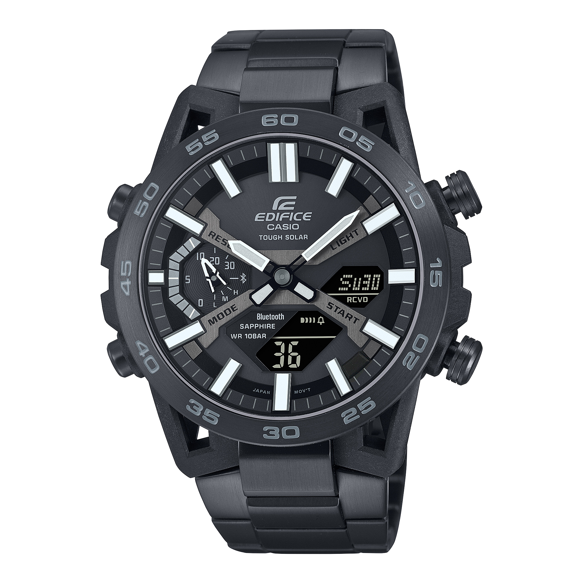 CASIO EDIFICE ECB-2000TP-1A — Часы CASIO EDIFICE ECB‑2000TP‑1A