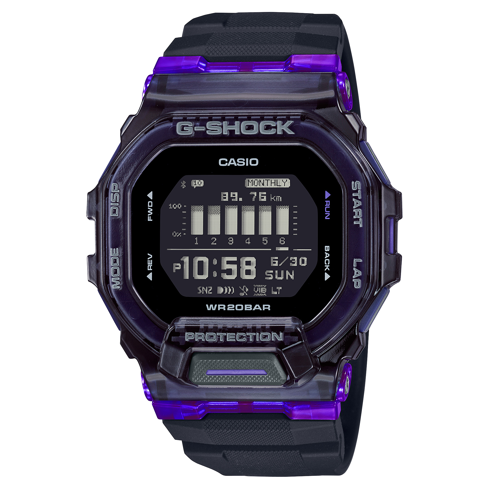 CASIO G-SHOCK GBD-200-1 — Часы GBD‑200‑1 от CASIO в линейке