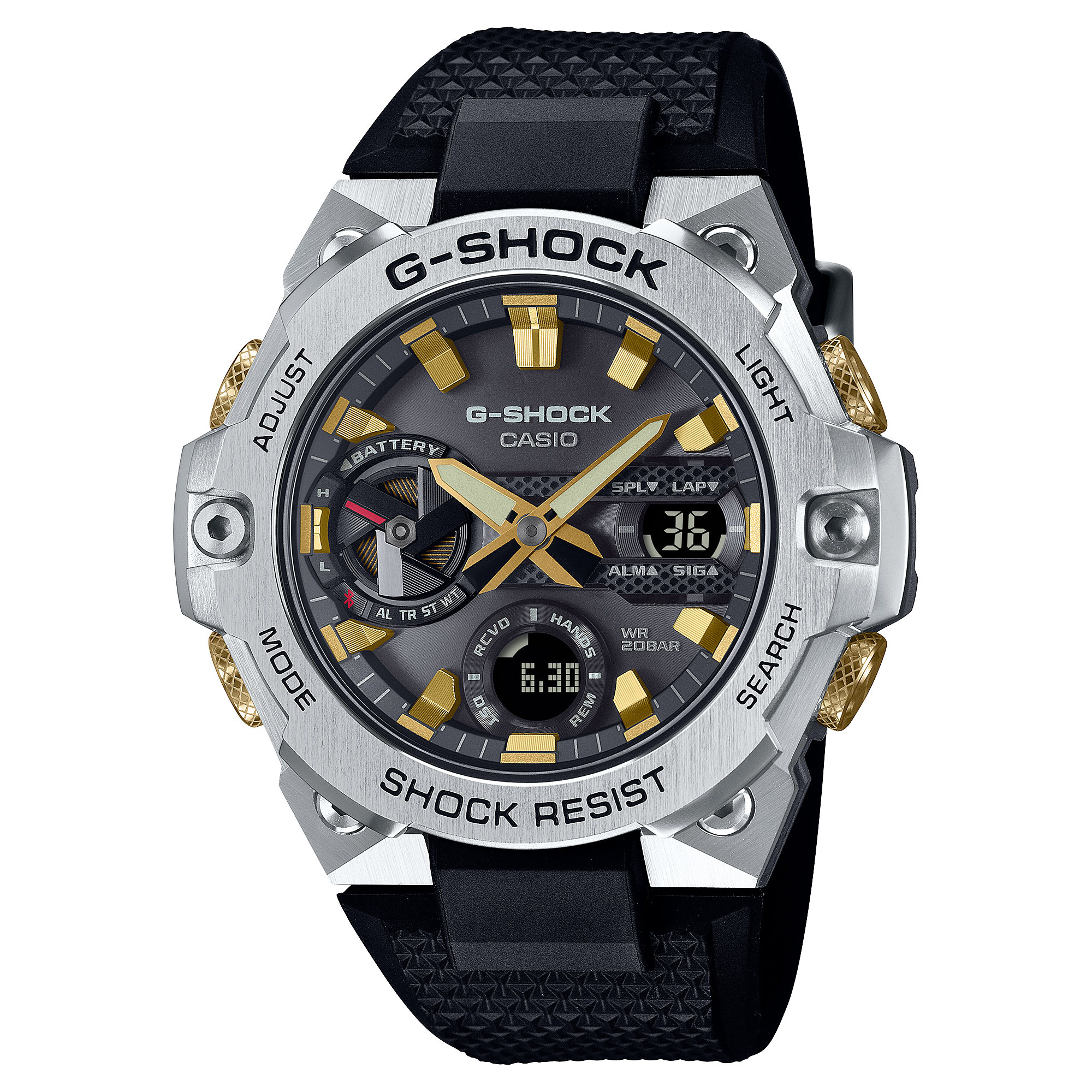 CASIO G-SHOCK GST-B400CX-1A — Часы GST‑B400CX‑1A от CASIO в